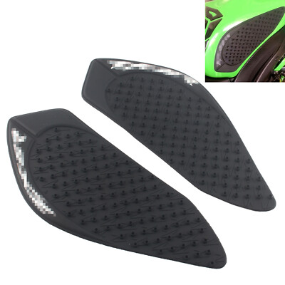 Tank Traction Side Pad Gas Knee Grip for Kawasaki Ninja ZX6R ZX-6R ZX636 2009-15
