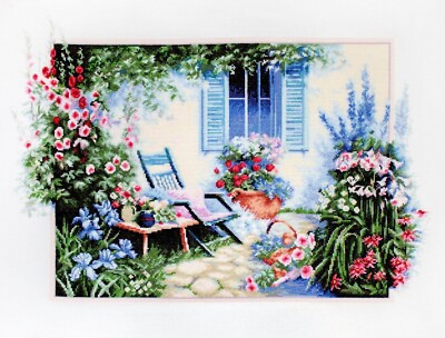Unopened Cross Stitch Kit by LUCA-S  FLOWER GARDEN B2342