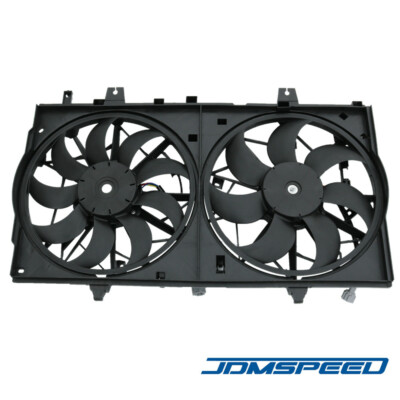 Dual Radiator Cooling Fan Assembly for Nissan Rogue 2014-2019 X-Trail 2015-2017