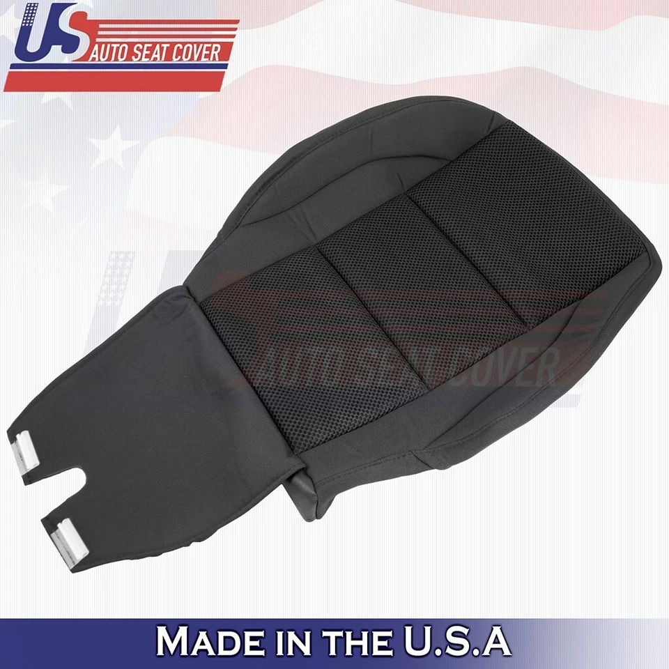 For 2007 to 2015 Nissan Armada Driver Left bottom Cloth seat cover BLACK - Image 4 of 4