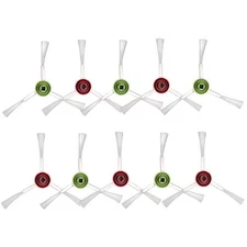 10 Pieces Side Brush Replacement Parts Compatible with ECOVACS DEEBOT X1 Omni...