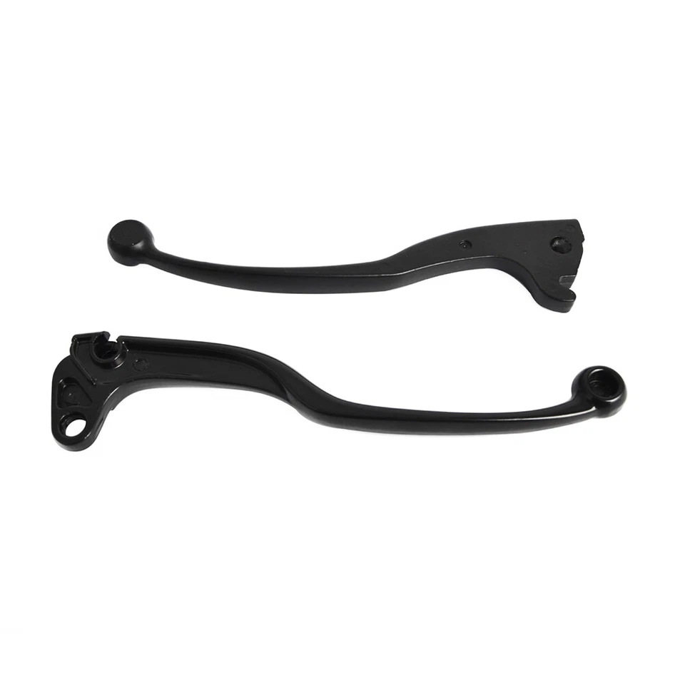 Par de palancas de freno de embrague de aluminio negras para Yamaha YBR 125 2010-2013 Foto 3 de 4