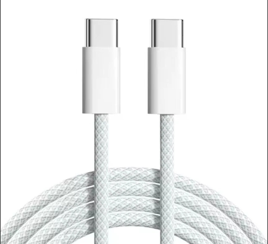 Braided USB Type C to USB-C Cable Charge PD 60W Fast Charger Quick Charging Data - image 2 of 4