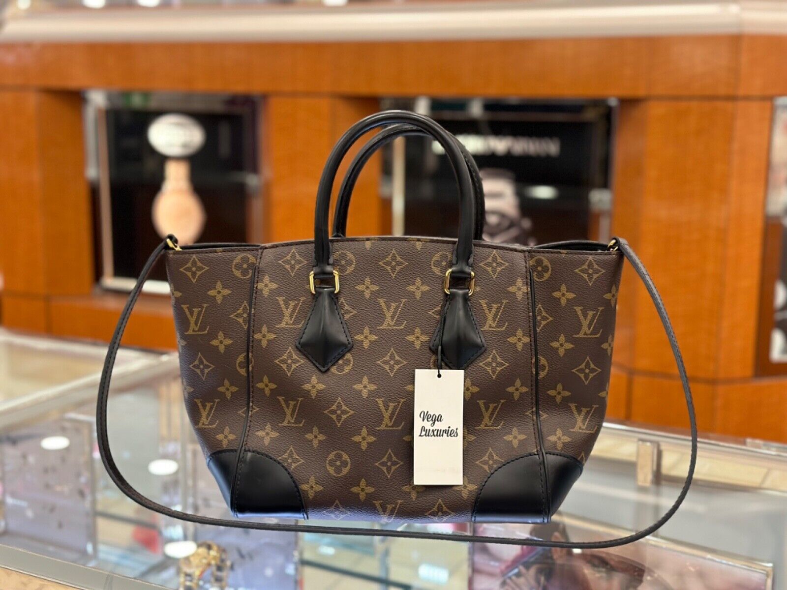 Louis Vuitton Noir Monogram Canvas Phenix PM Satchel or Shoulder Bag - A  World Of Goods For You, LLC