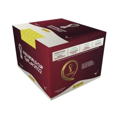 PANINI FIFA WORLD CUP 2022 QATAR 50 PACK STICKER BOX+ ALBUM