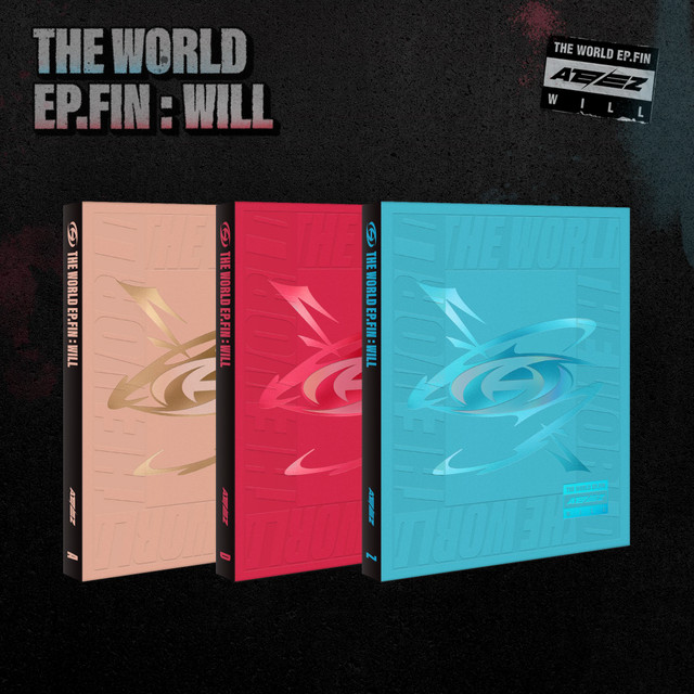 ATEEZ THE WORLD EP.FIN: WILL Standard Album 3 versions Set Official K-POP Goods