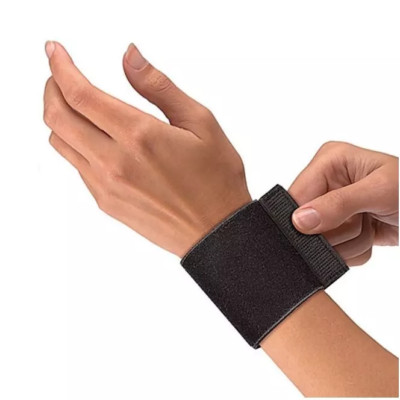Wrist Brace 2 Pack Support Wrap with Loop Closure One Size Fits Most - Brand New