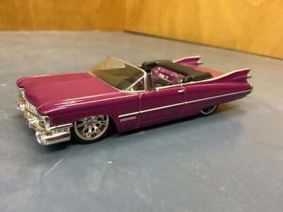 1959 Coupe DeVille drop stars hot wheels 1/50 Purple Violet loose