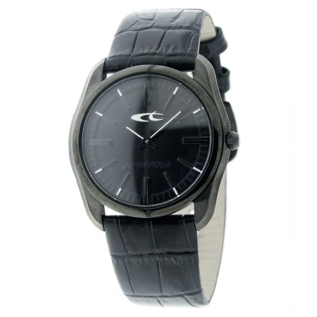 Chronotech Orologio Unisex Analogico Al Quarzo - Cassa E Cinturino In Alluminio Grigio, Modello CC7039M-08M