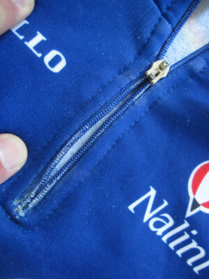 Vintage 90s Banesto Nalini Tracktop Cycling Jacket Miguel Indurain Tour De France 1996 Size 7(2XL) - UK