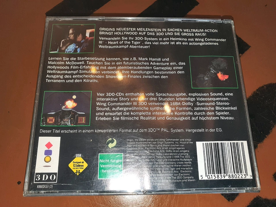 ## 3DO - Wing Commander III - Cib / Complete ## - Image 2 of 3