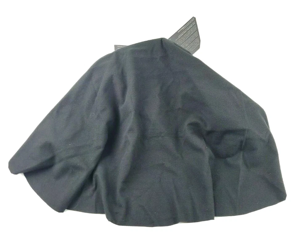 Zagone Studios Cranium Half Skull Black Hood Adult Latex Halloween Mask - Image 2 of 3