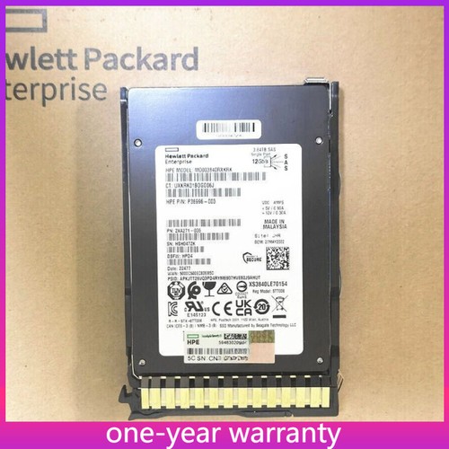 NEW P37017-B21 HPE 2.5'' 3.84TB 12G SAS MU SFF Proliant G8 GEN9 GEN10 Server SSD - 第 1/4 張圖片