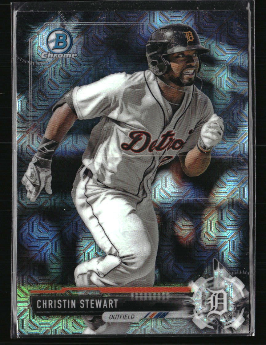 Christin Stewart 2017 Bowman Chrome Mega Box Prospects Refractors #BP148