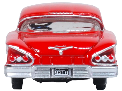 Chevrolet Impala Sports Coupe 1958 Rio Red Oxford Diecast 1/87 (HO) Scale Model - Bild 4 von 5