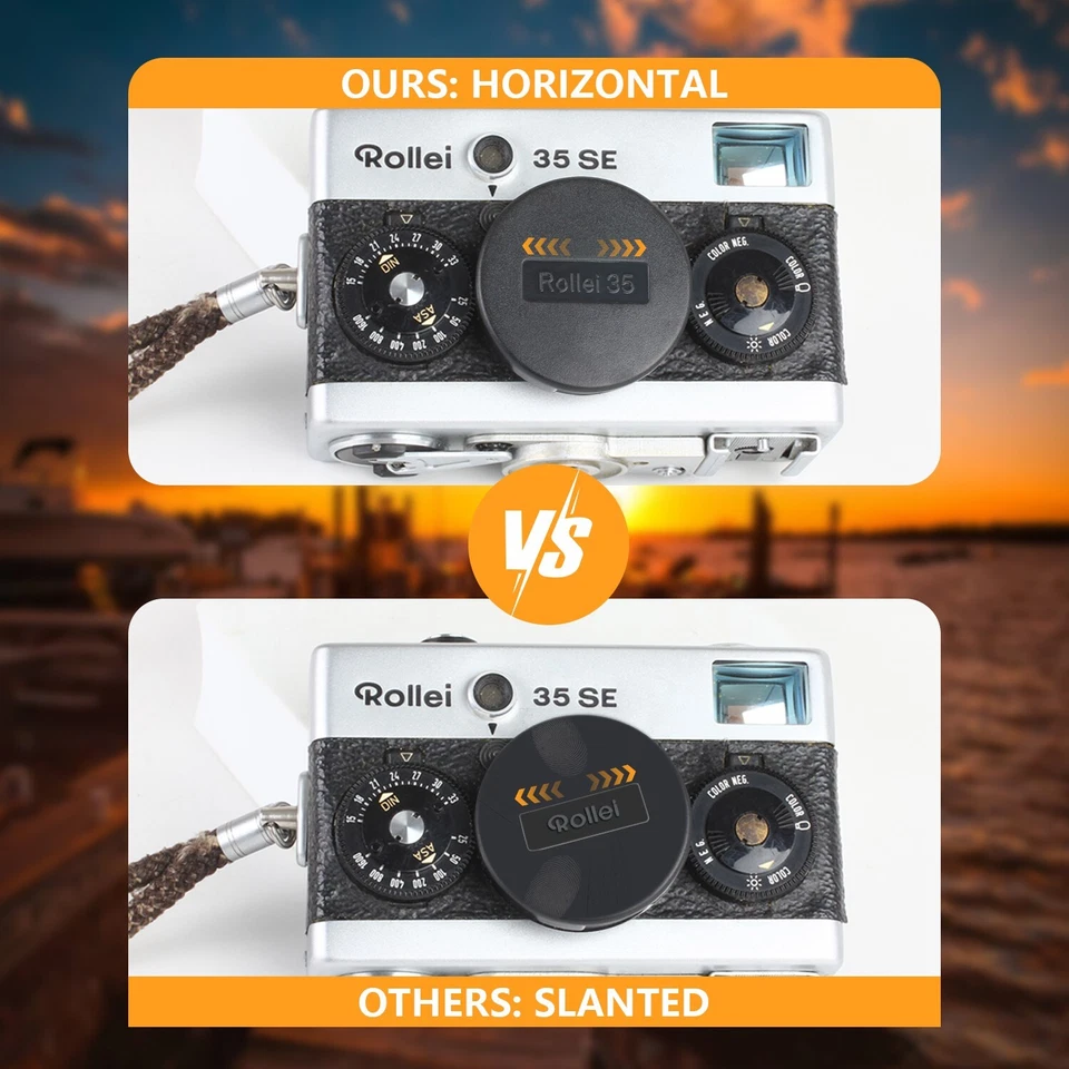 Lens Cap For Rollei 35 35S 35SE 35TE Camera For Tessar 3.5/40 For Sonnar2.8/40mm - Image 3 of 4