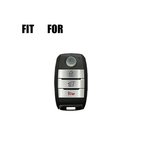 Genuine Leather Car Key Case Cover For KIA K3 k5 Cerato Forte Sorento Rio Rio5  - Picture 2 of 13
