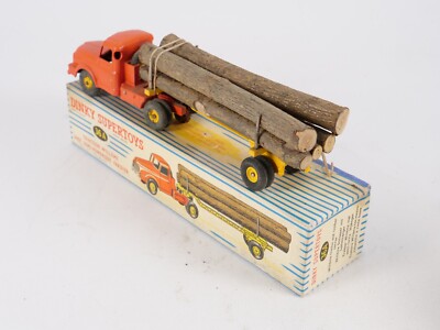 TRACTEUR WILLEME AVEC semi remorque Fardier DINKY SUPERTOYS 1950 avec