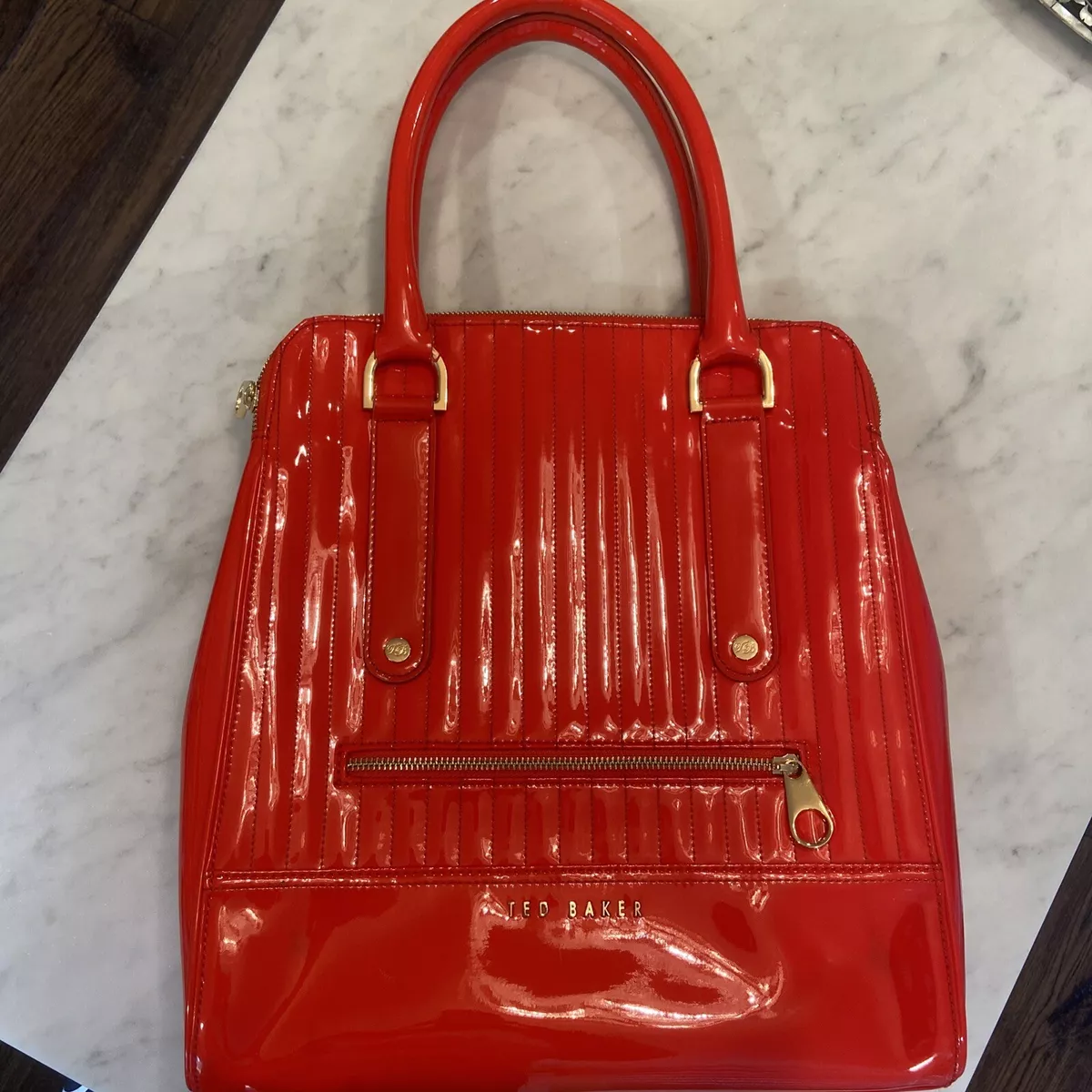 Ted baker shop red handbag
