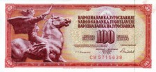G 630 - Banconota Banconota 100 Dinari Jugoslavia del 1981 90b FDS