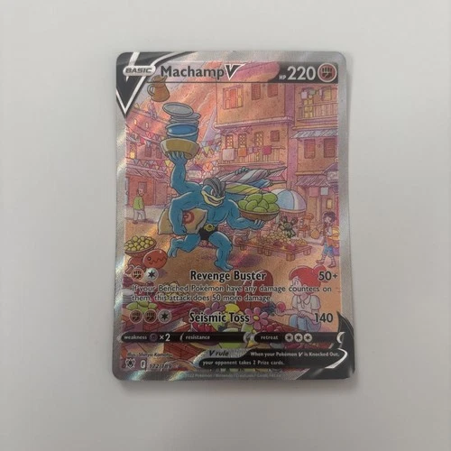 Machamp V - 172/189 - Alternate Art - Astral Radiance - Pokemon Card - NM/M
