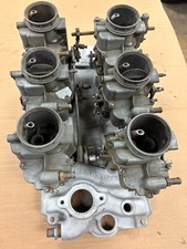 Chevrolet Offenhauser 409 348 6x2 Aluminum Intake Manifold And Holley Carbs Chevrolet Offenhauser 409 348 6x2 Aluminum Intake Manifold And Holley Carbs