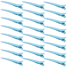 24 Packs Duck Bill Clips, Bantoye 3.35 Inches Rustproof Metal Alligator Curl Cli
