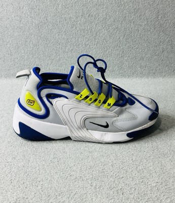 Nike Shoes Mens 7.5 Zoom 2K Sneakers Gray Blue Casual Running AO0269-011