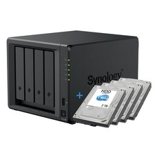 Image of Synology DS925+ NAS 4x2TB HDD 8TB Gigabit 2.5G RJ45 4GB RAM