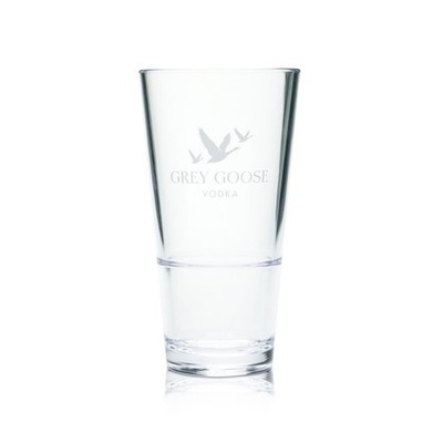 Grey Goose Kunststoff Becher Glas 0,3l Mehrwegbecher Plastik Geeicht Gastro Bar