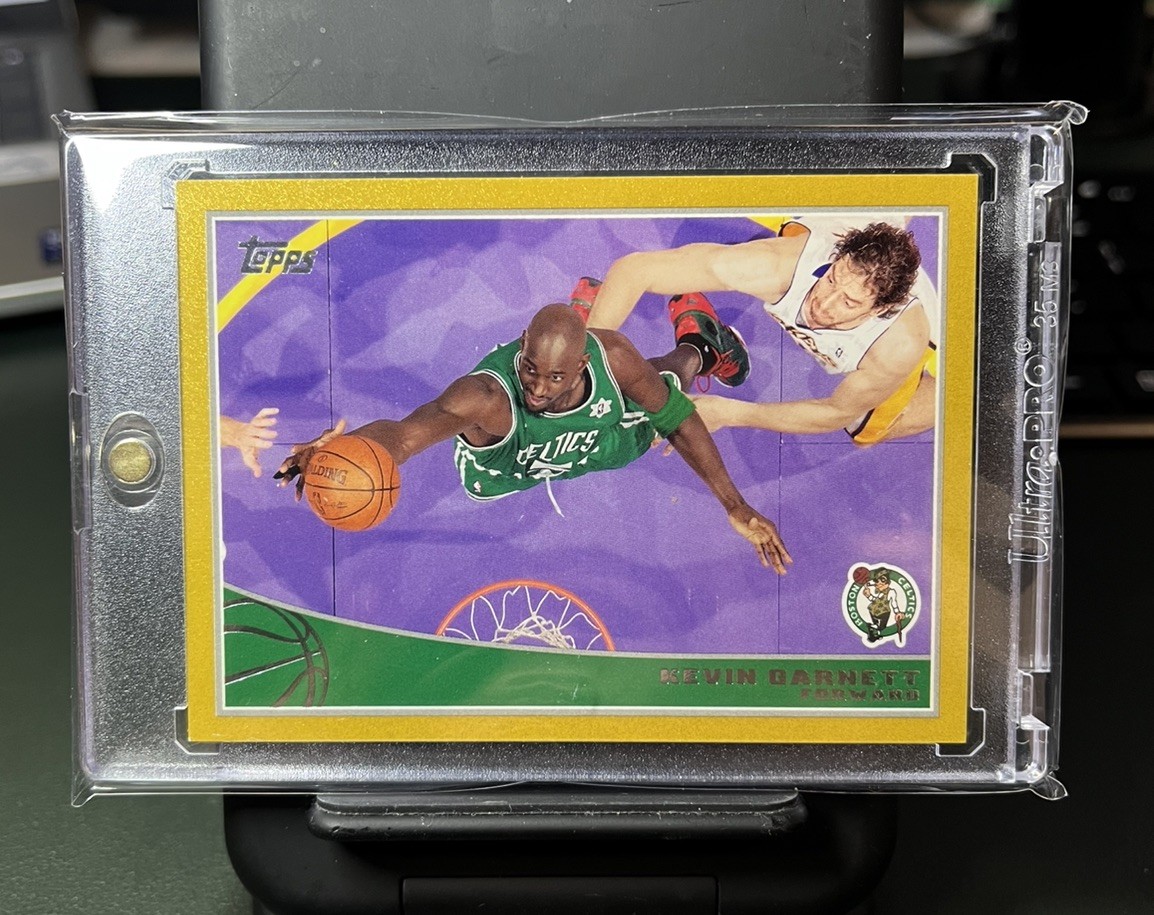 2009-10 Topps - Kevin Garnett #14 Gold Numbered /2009 HOF! Celtics