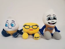 Culvers Restaurant Promotional Plush Lot - Goldie Scoopie Cheese Curd Ice Cream