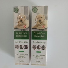 2 Pet Anti-chew Bitterness Spray, 50ml, Anti Chew Spray Exp. 01/18/2027