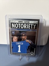 2025 Panini Mosaic - Notoriety Abdul Carter #14 (RC)