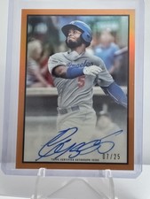 2019 Bowman Heritage - Chrome Prospect Autographs Cristian Santana #53PA-CS /25