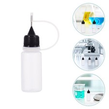 20 Pcs Plastic Squeeze Bottles Empty 10 Ml Applicator Bottles