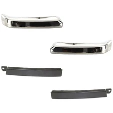 Bumper Face Bar End Extension Front Driver & Passenger Side Left Right