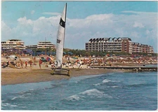 PORTO S. MARGHERITA - CAORLE - VENEZIA - LA SPIAGGIA - VIAGG. -84696-