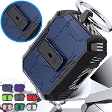 Full Body Protective Case w/ Secure Lock KeyChain For Apple AirPods 4/3/2 Pro2/3