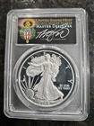 2019 W AMERICAN PROOF SILVER EAGLE PCGS PR70 CLEVELAND TORCH First Day Of Issue