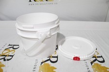 10 FOOD GRADE 1 GAL BUCKETS With Locking lids for 25.00  