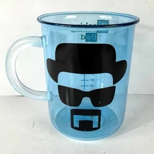 Breaking Bad Heisenberg Beaker Coffee Mug Lab Just Funky Walter White 