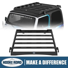 Hooke Road Steel Roof Rack Cargo Basket Fit 1997-2006 Jeep Wrangler Tj Hardtop Hooke Road Steel Roof Rack Cargo Basket Fit 1997-2006 Jeep Wrangler Tj Hardtop