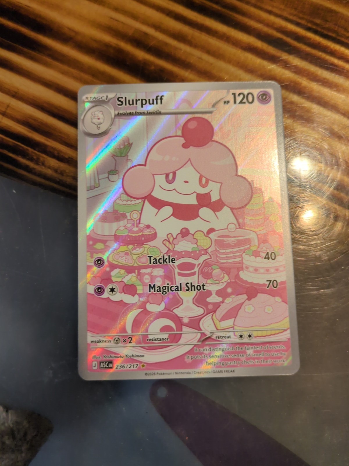 Slurpuff 236/217 IR Ascended Heroes Holo (2026)