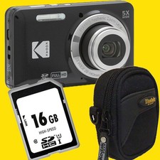 KODAK Pixpro FZ55 Digitalkamera schwarz,16 MP,5X optischer Zoom,Set Angebot