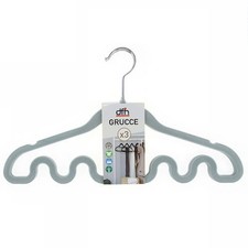 Set 3 Grucce Appendiabiti Fashion Fondo Onda Magica Colorate Shirt Accessori Top