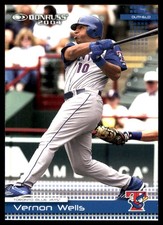 Vernon Wells 2004 Donruss #214 Blue Jays MLB READ FREE SHIPPING AutographDen