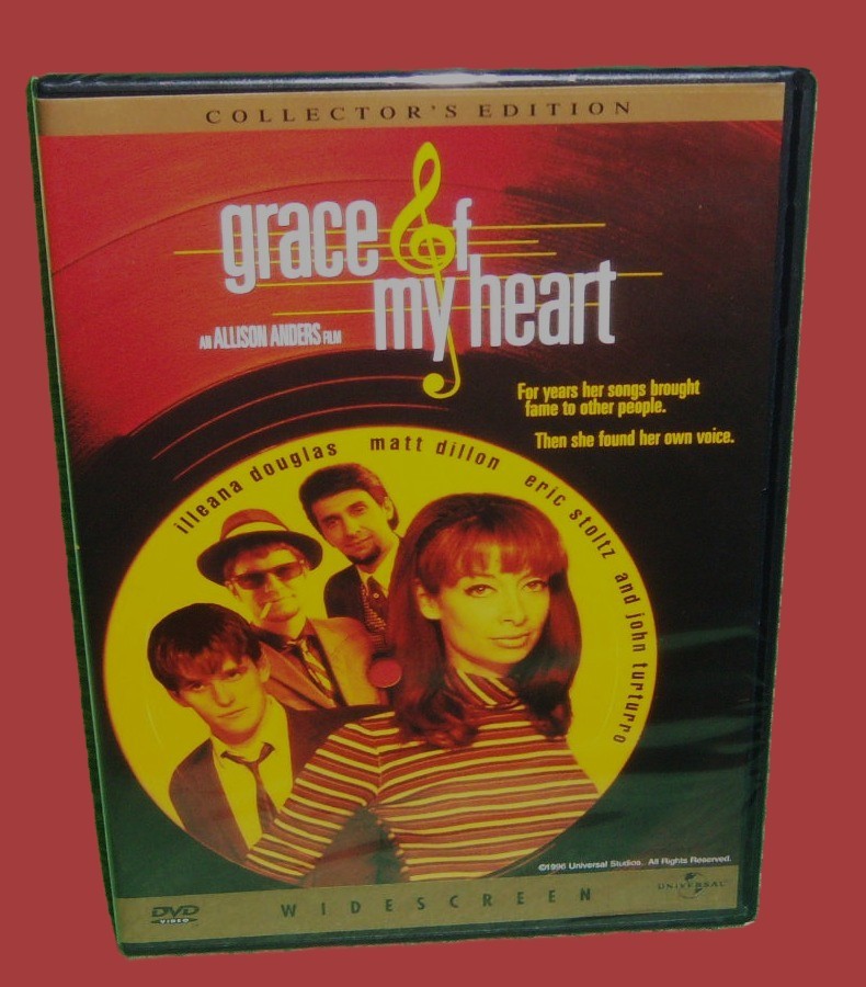 NEW RARE OOP ILLEANA DOUGLAS MATT DILLON GRACE OF MY HEART MOVIE DVD 1996