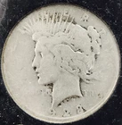 *1923 P MINT PEACE DOLLAR* *WITH SLEEVE AND COA* NR #P2903
