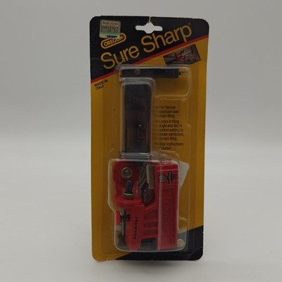 Oregon 23820 Sure Sharp Bar Mounted Manual Chainsaw Filing Guide Sharpener